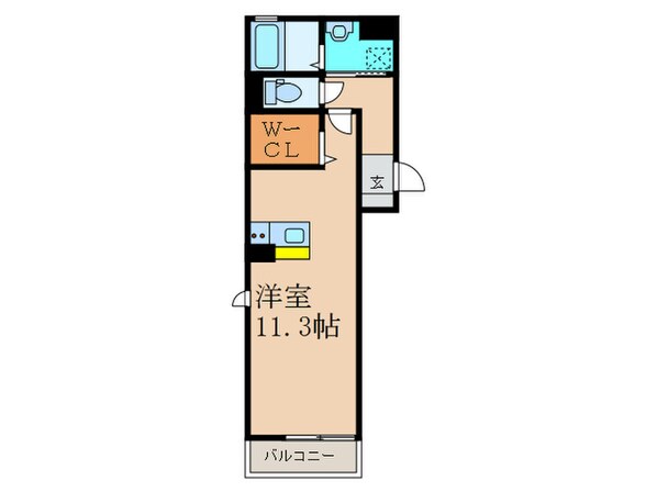 Ｍ・Ｋ・Ｋ北方の物件間取画像